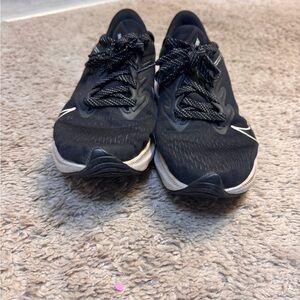 Nike Black and White Running Sneakers